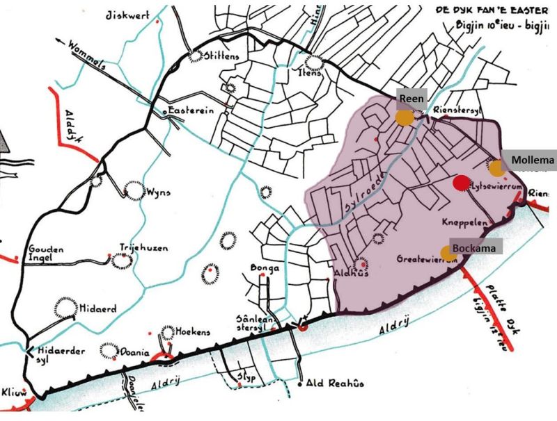 Waarom ligt Lutkewierum op deze locatie